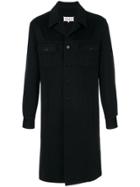 Maison Margiela Cashmere Double Breasted Coat - Black