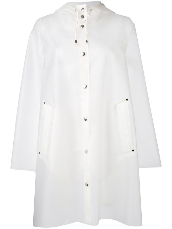 Stutterheim - Mosebacke Frost Coat - Women - Polyurethane - Xs, White, Polyurethane