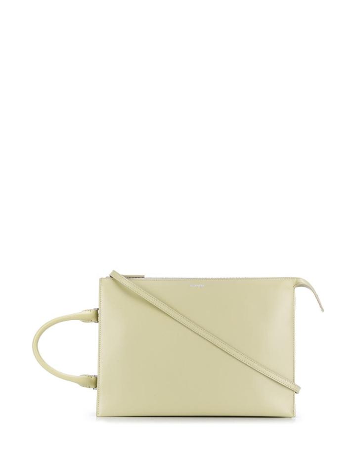 Jil Sander Tootie Logo Tote Bag - Green