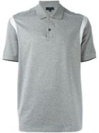 Lanvin Classic Polo Shirt, Men's, Size: Xs, Grey, Cotton/viscose/spandex/elastane