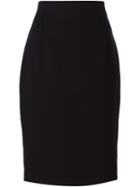 Versace Vintage Pencil Skirt, Women's, Size: 44, Black