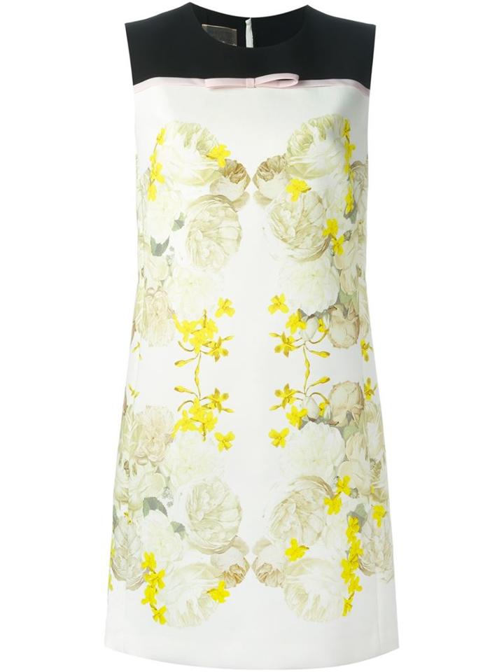 Giambattista Valli Floral Print Shift Dress