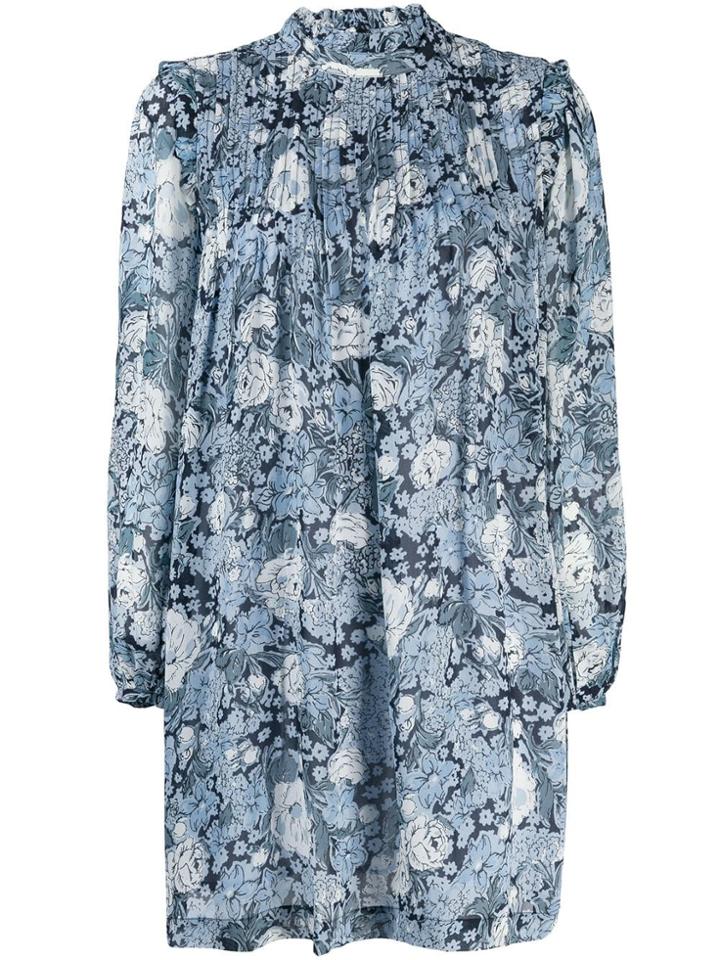 Ganni Ganni F3172 Heather 694 Natural (vegetable)->cotton - Blue