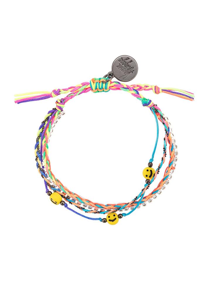 Venessa Arizaga All Smiles On Me Beaded Bracelet - Multicolour