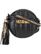 Moschino Skeleton Hand Shoulder Bag, Women's, Black