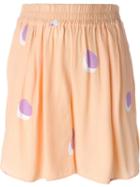 Stine Goya Aruba Shorts, Women's, Size: S, Yellow/orange, Viscose
