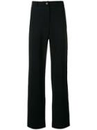 Nina Ricci High-rise Trousers - Black