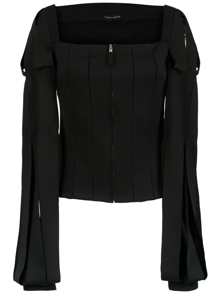 Gloria Coelho Louis Xv Cardigan - Black