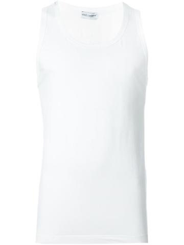 Dolce & Gabbana Underwear Round Neck Vest Top
