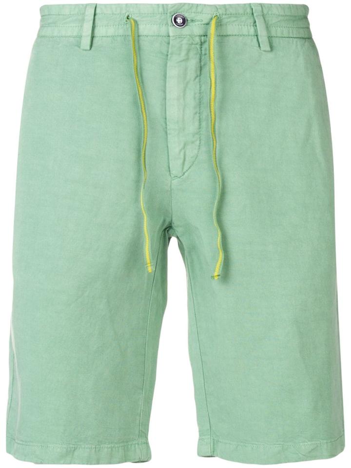Hackett Drawstring Waist Deck Shorts - Green