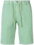 Hackett Drawstring Waist Deck Shorts - Green