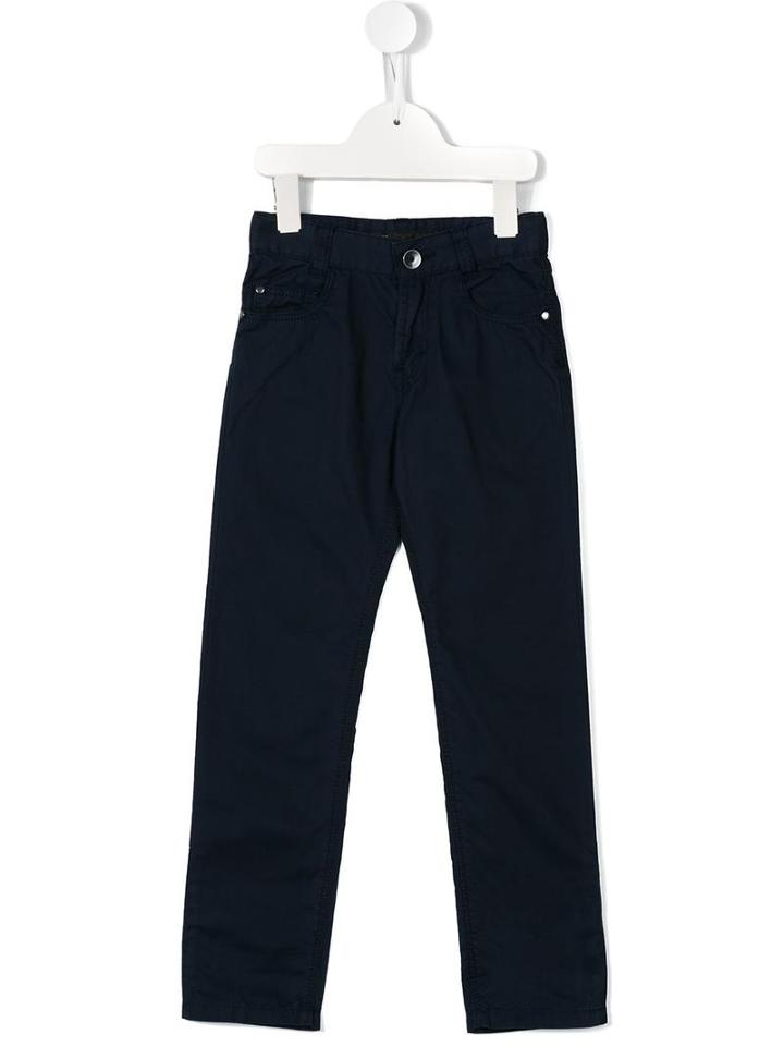 Boss Kids Smart Trousers, Boy's, Size: 10 Yrs, Blue