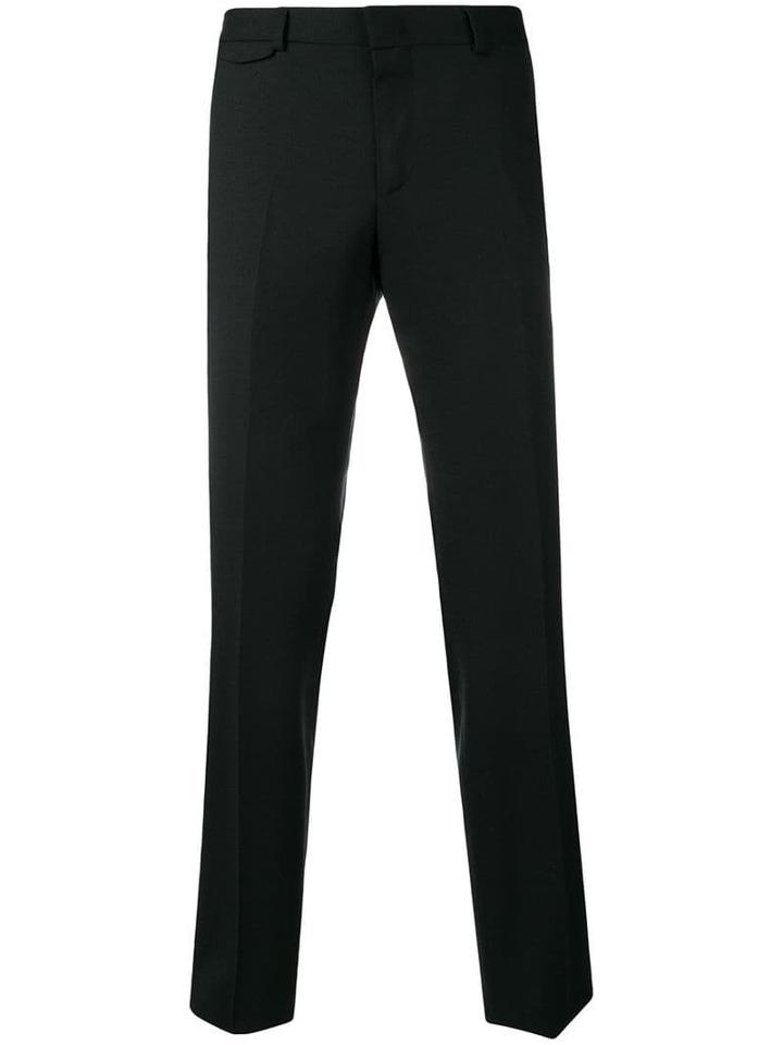 Z Zegna Classic Tailored Trousers - Black