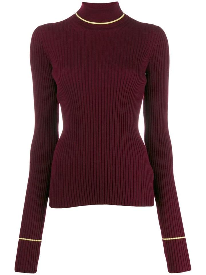 Maison Margiela Rib-knit Jumper - Red