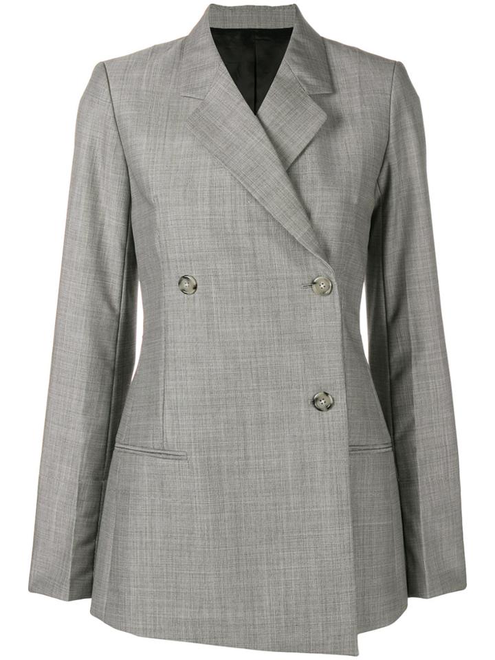 Helmut Lang Classic Double-breasted Blazer - Black
