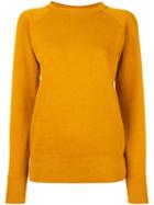 Isabel Marant Étoile 'billy' Sweatshirt, Women's, Size: 36, Yellow/orange, Cotton/polyester