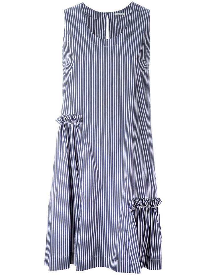 P.a.r.o.s.h. - Cruise Dress - Women - Cotton/polyamide/spandex/elastane - Xs, Women's, Blue, Cotton/polyamide/spandex/elastane