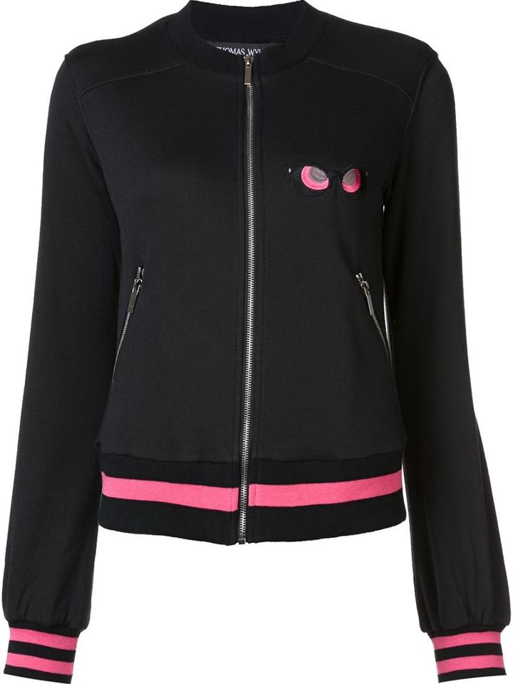 Thomas Wylde 'one Love' Jacket, Women's, Size: Large, Black, Polyester/modal