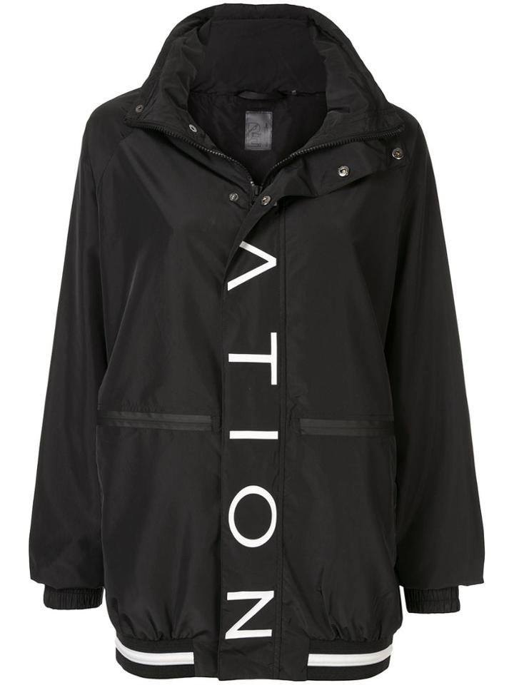 P.e Nation Block Shot Jacket - Black