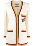 Gucci Knitted Cardigan - White