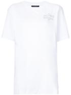 Rokh - Printed T-shirt - Women - Cotton - One Size, White, Cotton