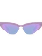 Miu Miu Eyewear Cat-eye Sunglasses - Pink