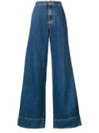 Loewe Wide Leg Jeans - Blue