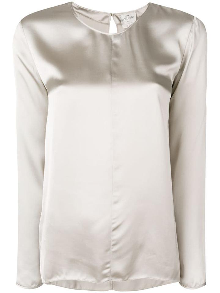 Forte Forte Plain Blouse - Neutrals