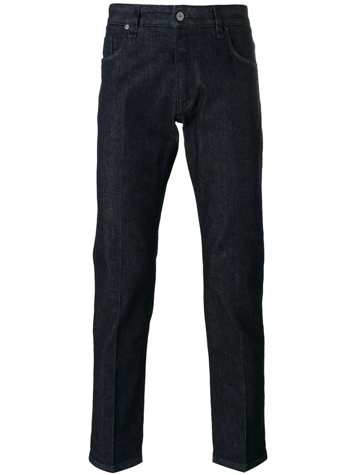 Fendi - Slim-fit Jeans - Men - Cotton/spandex/elastane - 38, Blue, Cotton/spandex/elastane