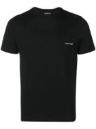 Balenciaga Logo Print T-shirt - Black