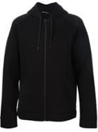 T By Alexander Wang Scuba Hooded Jacket, Men's, Size: Medium, Black, Rayon
