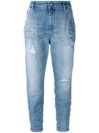 Diesel - Cropped Jeans - Women - Cotton/spandex/elastane - 30/32, Women's, Blue, Cotton/spandex/elastane