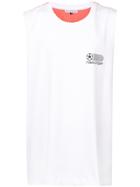 Gosha Rubchinskiy Contrasting Back Tank - White