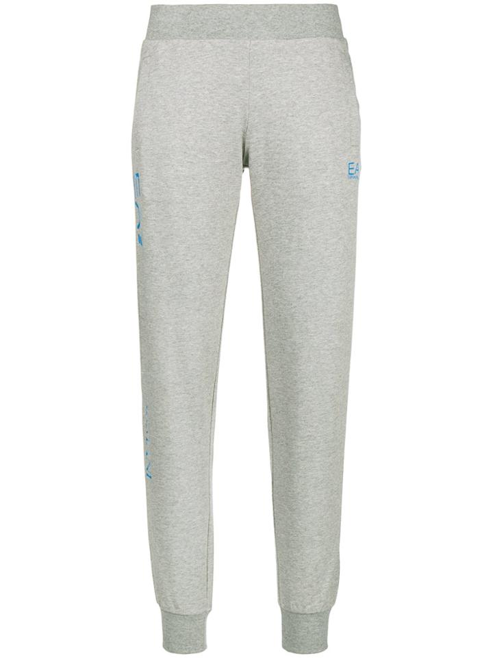 Ea7 Emporio Armani Classic Slim-fit Track Trousers - Grey