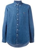 Polo Ralph Lauren Button-down Denim Shirt, Men's, Size: Small, Blue, Cotton
