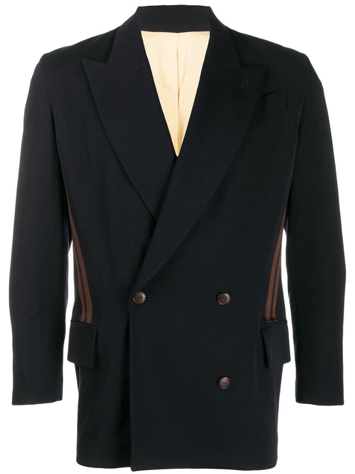 Jean Paul Gaultier Pre-owned Double Breasted Blazer - Blue