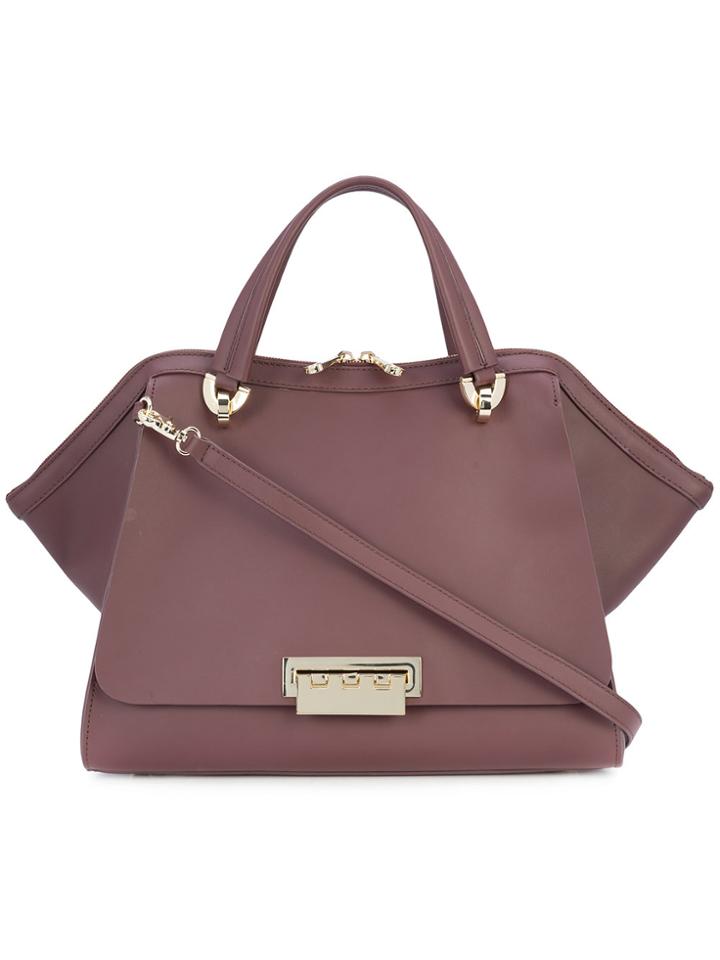 Zac Zac Posen Trapeze Tote - Pink & Purple