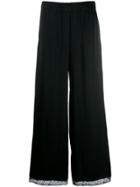 Semicouture Flared Trousers - Black