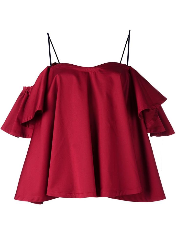 Anna October Ruffle Sleeve Camisole Top
