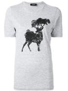 Dsquared2 Elk Tree Print T-shirt - Grey