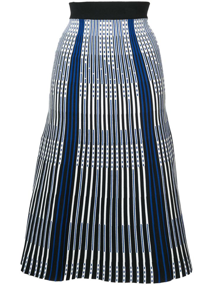 Roland Mouret Flared Sulham Skirt - Multicolour