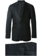 Gabriele Pasini Two-piece Suit, Men's, Size: 50, Black, Cupro/viscose/virgin Wool