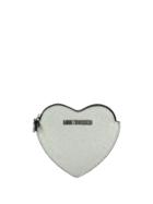 Love Moschino Heart Shaped Purse - Grey