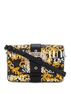 Versace Jeans Baroque Logo Tote Bag - Black