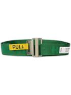 Heron Preston Pull Tab Buckle Belt - Green