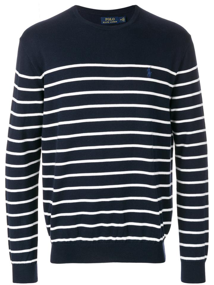 Polo Ralph Lauren Striped Sweater - Blue