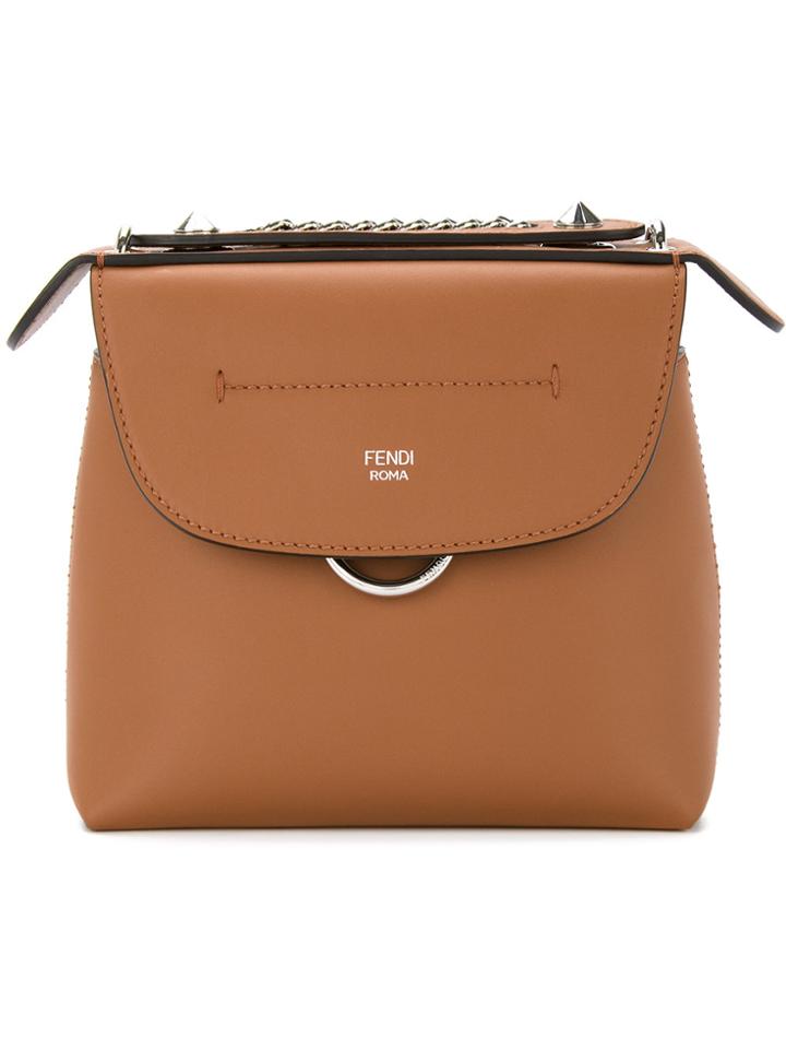 Fendi Mini Back To School Backpack - Brown