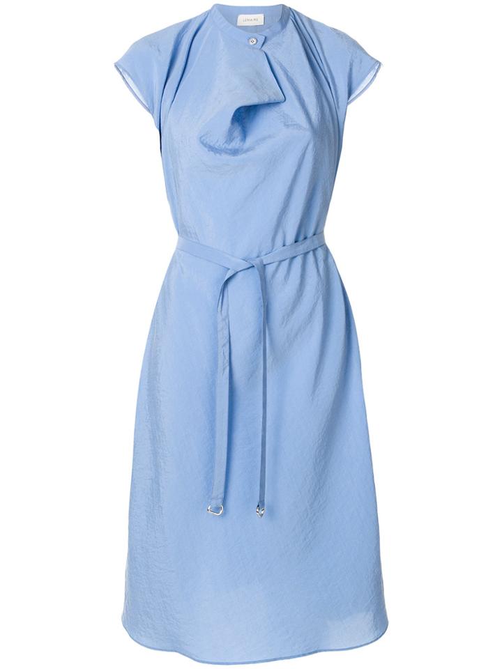 Lemaire Front Flap Dress - Blue