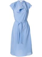 Lemaire Front Flap Dress - Blue