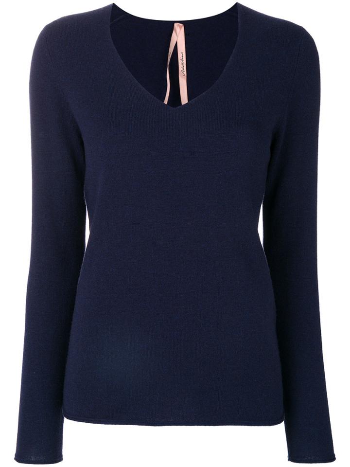 Marc Cain V-neck Sweater - Blue